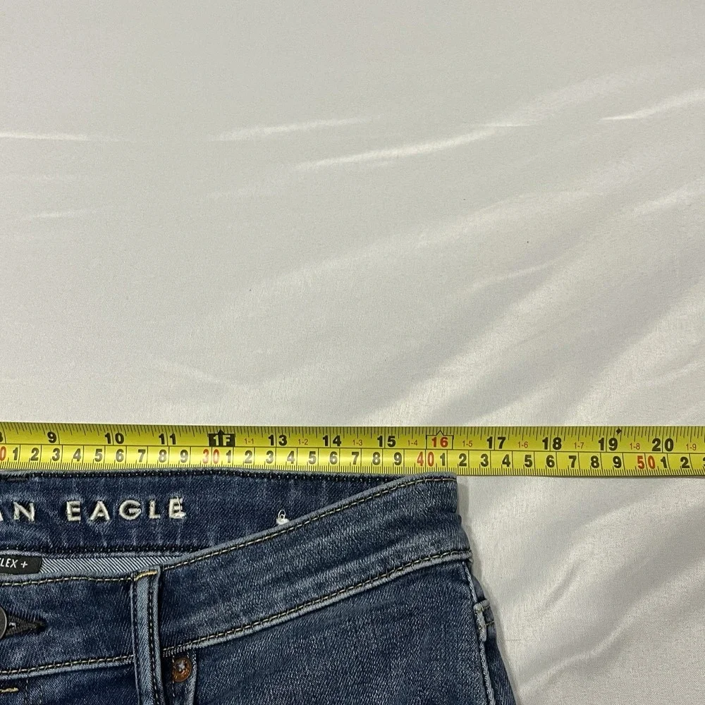 American Eagle Jeans Mens Size 32x32 Original Boot Cut Blue Denim Western Y2K